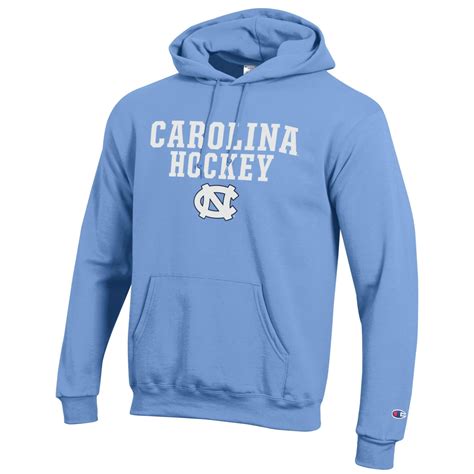 Carolina Hockey Adult Hoodie with UNC Logo by Champion – Shrunken Head