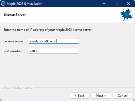 Maple 2023 Installation Guide | Windows