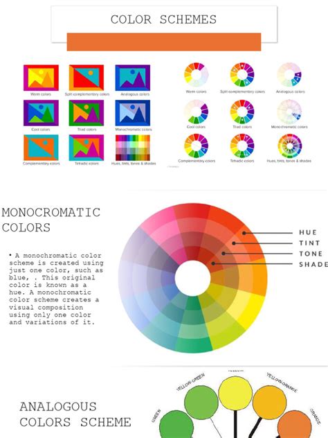 Image result for Color Scheme Chart