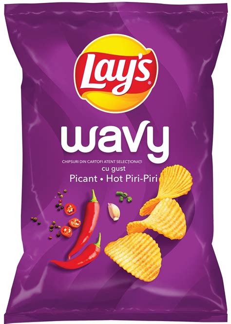 Lay's Wavy Chips cu piri piri