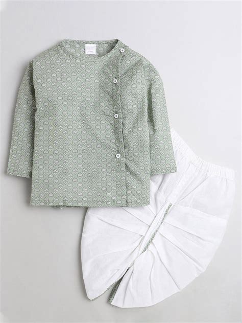 Polka Tots Dhoti Kurta Set for Boys 100% Super Soft Cotton Traditional ...