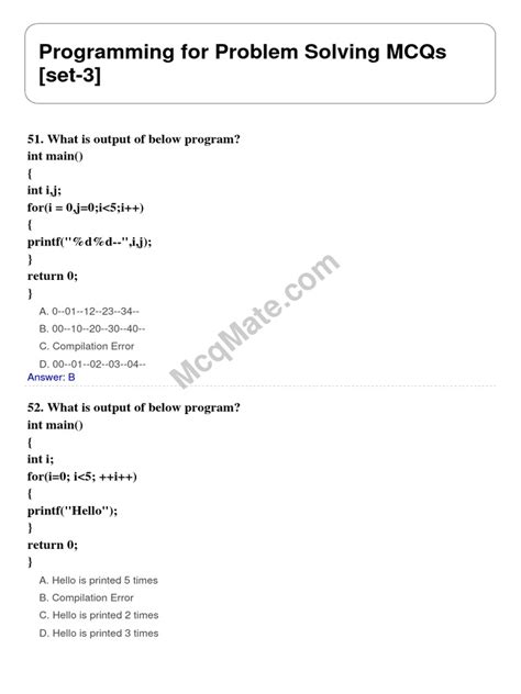 Problem Programming Subject 的图像结果