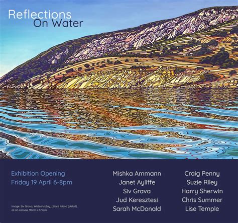 Reflections On Water: Group Exhibition, 32 The Parade, Norwood, SA ...