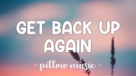 Image result for Get Back Up Again Backing Track