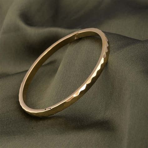 Gilded Haze Bangle Bracelet – PALMONAS