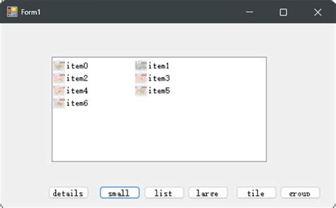 List View jQuery 的图像结果