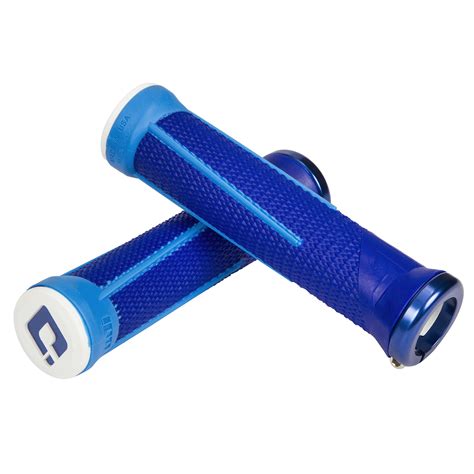 ODI MTB Grips AG-1 Lock-On Blue/Light Blue, 135 mm | Maciag Offroad