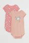 2-pack jersey nightdresses - Pink/Unicorns - Kids | H&M IN