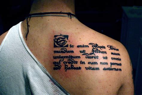 Latin Tattoos Designs, Ideas and Meaning | Tattoos For You