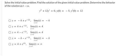 Image result for Solution and Initial Value Problem