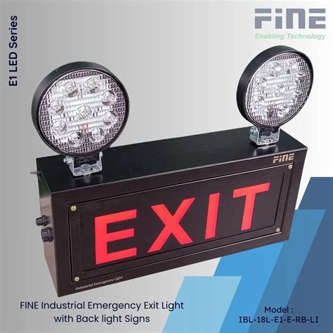 Industrial Emergency Lights - Fine Industrial Emergency Doom light 18W ...