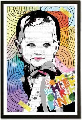 Framed Baby Pop Art Fine Art Print - Pop Art posters in India - Buy art ...
