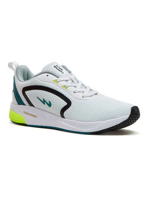 Buy Running Shoes For Men: Camp-Karl-Wht-Blk | Campus Shoes
