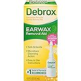 Buy Debrox Ear wax Removal Kit, ear cleaner, Includes Drops and Ear ...