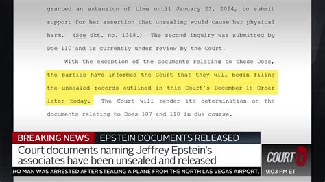 Epstein Files Live Updates: DOJ Releases Trove of Photos and Court Records