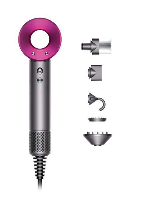 Dyson Supersonic™ Hair Dryer | Fast Drying | No Heat Damage | 5 attach ...
