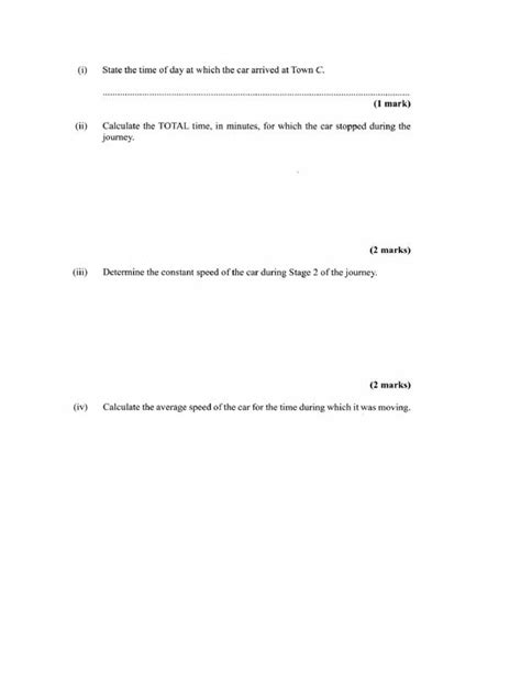 Image result for CSEC Maths Distance Time Graphs