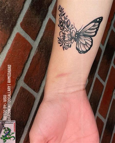 Татуировка бабочка на руке значение (много фото) - inkedink.ru