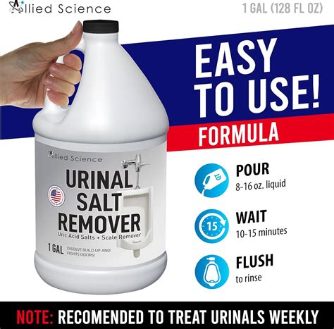 AlliedScience Urinal Salt Remover - Uric Acid Salts Scale Remover India ...
