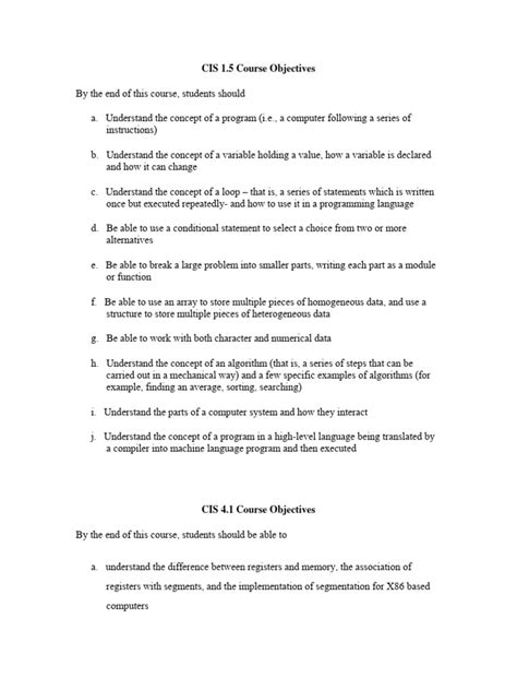 Course Objectives 的图像结果