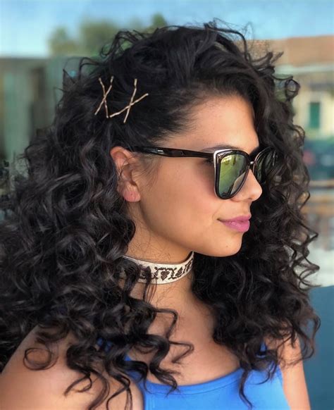 Curly Hair Side Part Hairstyles
