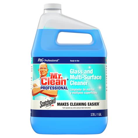 Mr. Clean Professional with Scotchgard Glass and Multi-Surface Cleaner ...