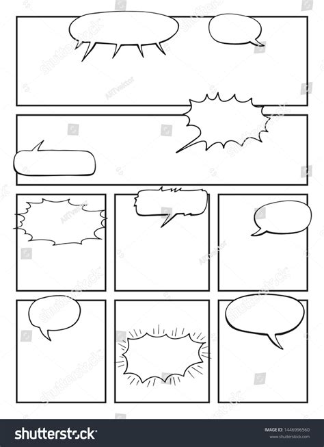Fun! Blank Comic Book Pages Printable (Easy PDF) - Printables for Everyone