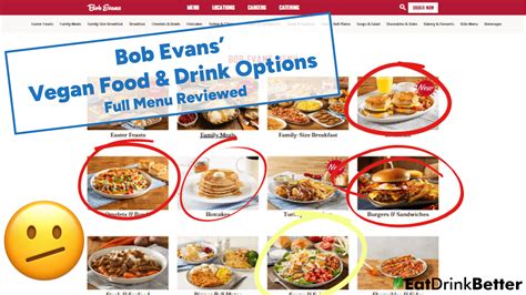 Bob Evans Vegan Food & Drinks [2023 Menu & Options]