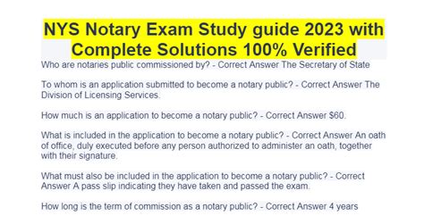 Image result for Notary Study Guide