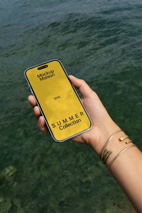 iPhone Pro Mockup PH-SUM1-07 – Layered PSD – Mockup.Maison | Iphone pro ...