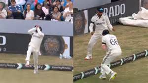 ENG Vs IND, 1st Test: Jamie Smith’s Pull Shot Ends In Stunning Relay ...