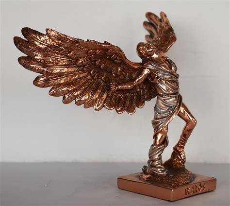 Icarus Son of Daedalus Escape From Crete With Wings From - Etsy