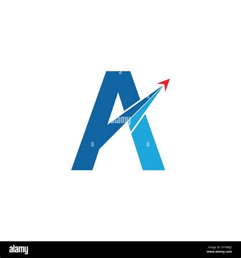 Creative Business Growing Process Letter A Logo Stock Vector Image & Art - Alamy