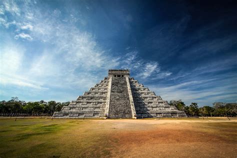 Download Chichen Itza Mexico El Castillo Dark Sky Wallpaper ...
