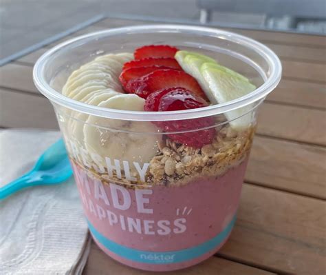 Nekter Acai Bowl Nutrition Facts | Besto Blog