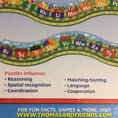 Thomas & Friends~ ABC Floor Puzzle-6 Feet long~BRAND NEW-SEALED ...