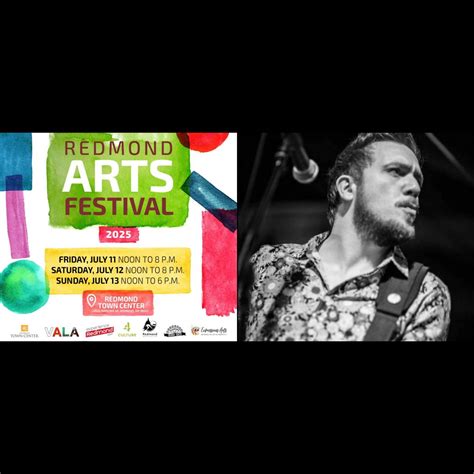 Josiah Bogle @ Redmond Arts Festival, Redmond Town Center, 11 July 2025 ...