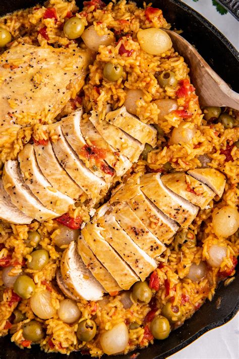Spanish Chicken and Rice Recipe | Easy Dinner Ideas