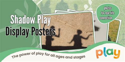 Shadow Play Photo Prompt Display Posters