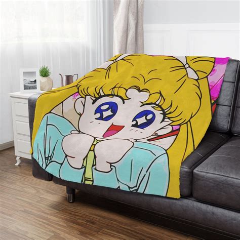 Luna Sailor Moon Blanket - Sailor Moon Merch