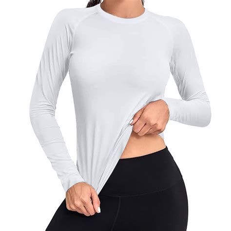 Fanxing Long Sleeve T Shirts for Women Lightweight Thin Summer Tops ...