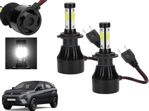 AUTO PEARL 4-Side H7 LED Bulb for Car 80W-12V 3500LM 6000K wide ultra ...