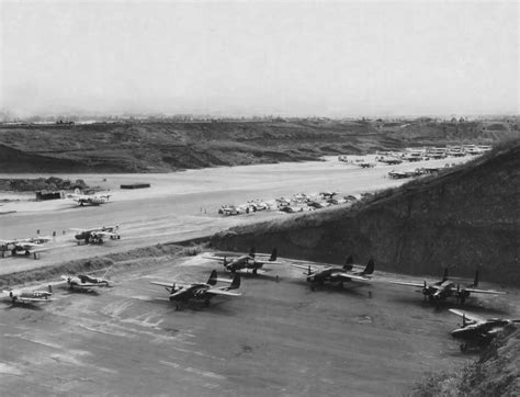 P-61 The Graveyard At Wheeler Field Oahu April 1945 | World War Photos