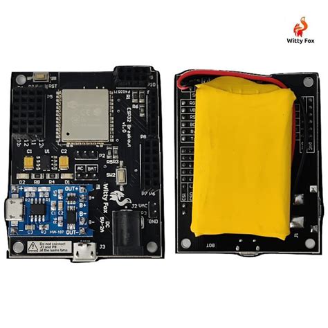 Buy Witty Fox ESP32 Storm Board with On-Board Battery Online in India ...