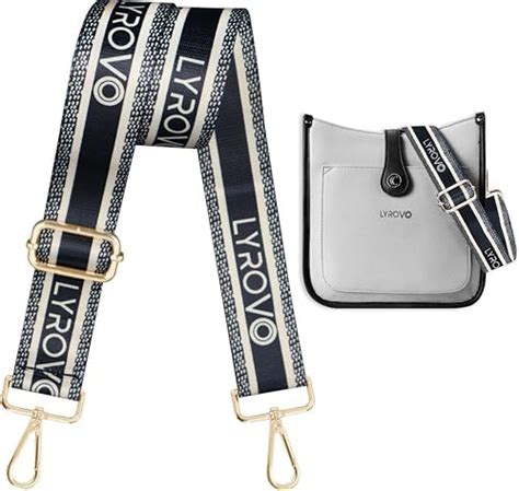 Lyrovo Adjustable Purse Strap Replacement for Women, 1.5" Wide ...