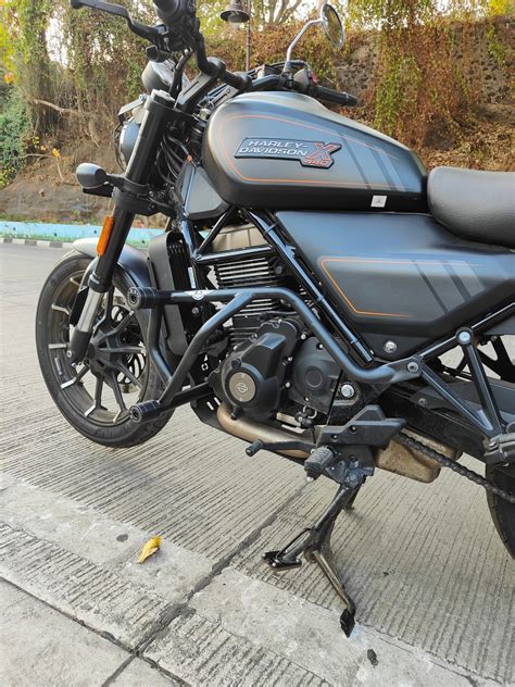 BS Harley Davidson X440 Crash Guard (Stainless Steel) Black| Sparewick ...