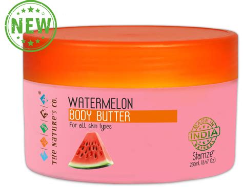 WATERMELON BODY BUTTER ( 250 ml) – The Nature's Co.