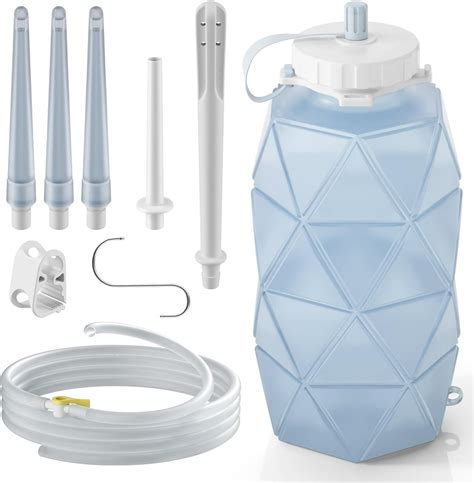 Amazon.com: CLEANSTREAM Deluxe Shower Enema Kit for Men, Women. Large ...