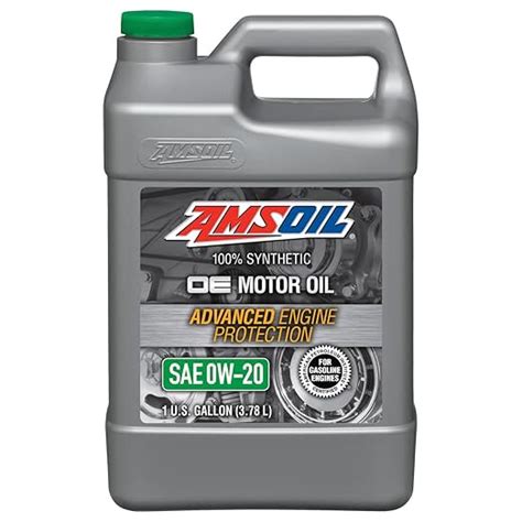 AMSOIL OE 0W-20 100% Synthetic Motor Oil 3.78L pack : Amazon.in: Car ...