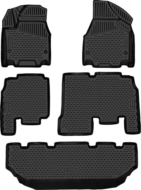 Fits 2017-2023 Chrysler Pacifica Floor mats 7 or 8 Passenger Model (No ...
